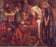 Dante Gabriel Rossetti The Tune of Seven Towers oil painting artist